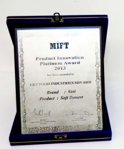 MIFT Product Innovation Platinum Award